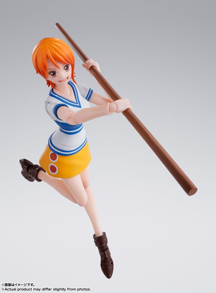 One Piece S.H. Figuarts Action Figure Nami Romance Dawn 14 cm - Afbeelding 2