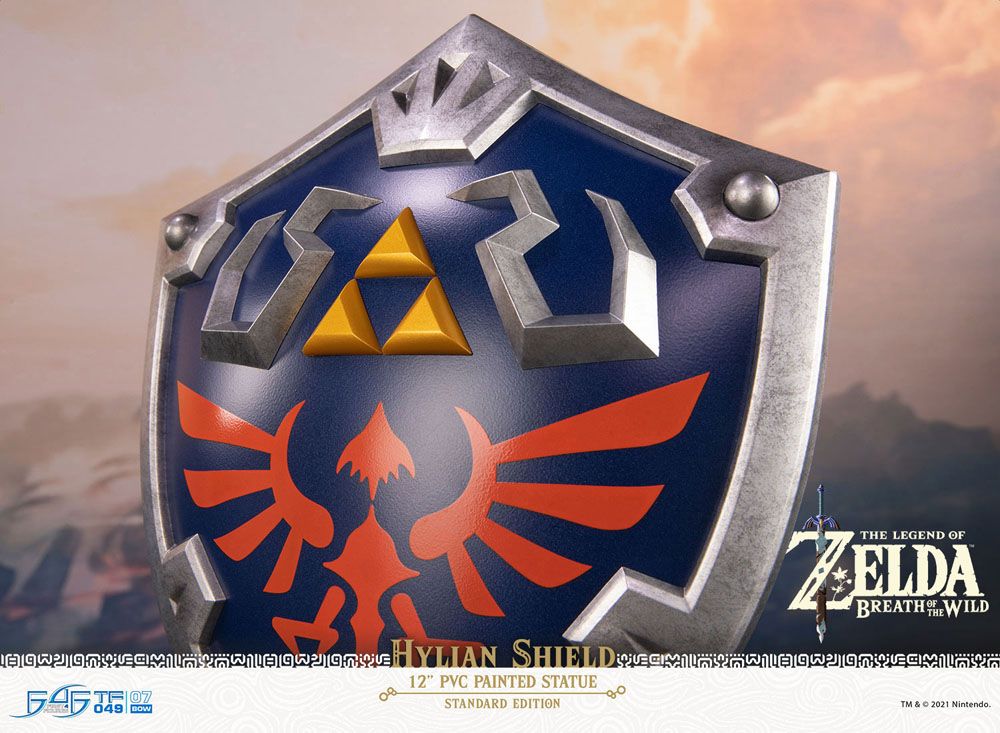 The Legend of Zelda Breath of the Wild PVC Statue Hylian Shield Standard Edition 29 cm - Afbeelding 16