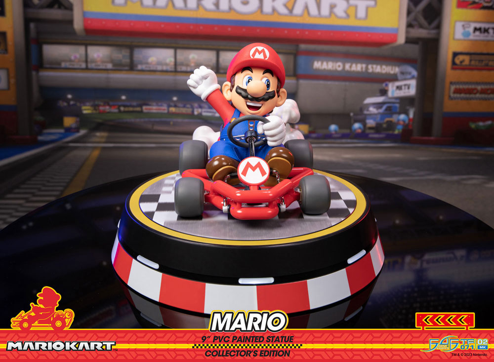 Mario Kart PVC Statue Mario Collector's Edition 22 cm - Afbeelding 18