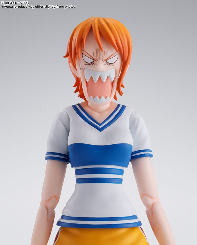 One Piece S.H. Figuarts Action Figure Nami Romance Dawn 14 cm - Afbeelding 7
