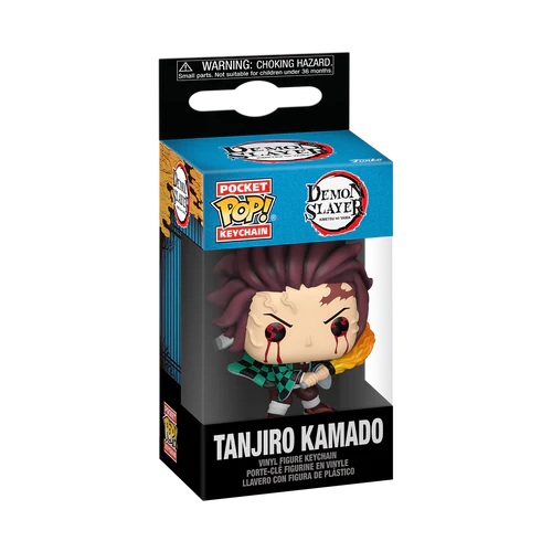 DEMON SLAYER - Pocket Pop Keychains - Tanjiro (Sun Breathing) - Afbeelding 2