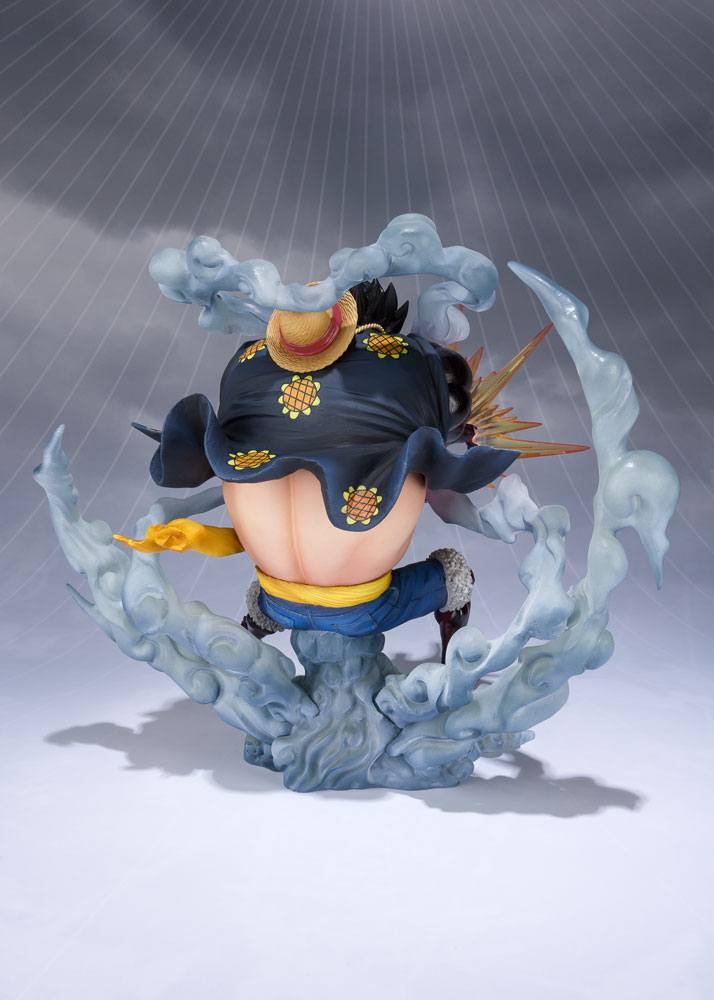One Piece FiguartsZERO PVC Statue Monkey D. Luffy Gear 4 Leo Bazooka Reissue 18 cm - Afbeelding 4