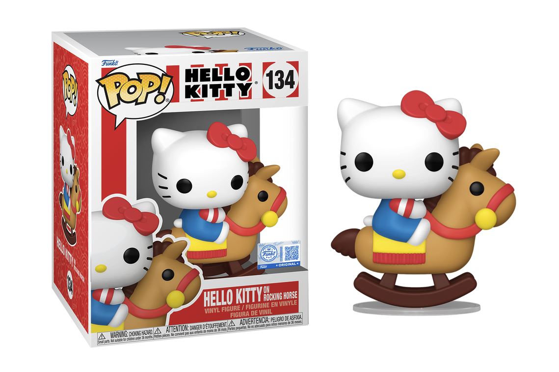 HELLO KITTY - POP Premium N°134 - Hello Kitty on Rocking Horse