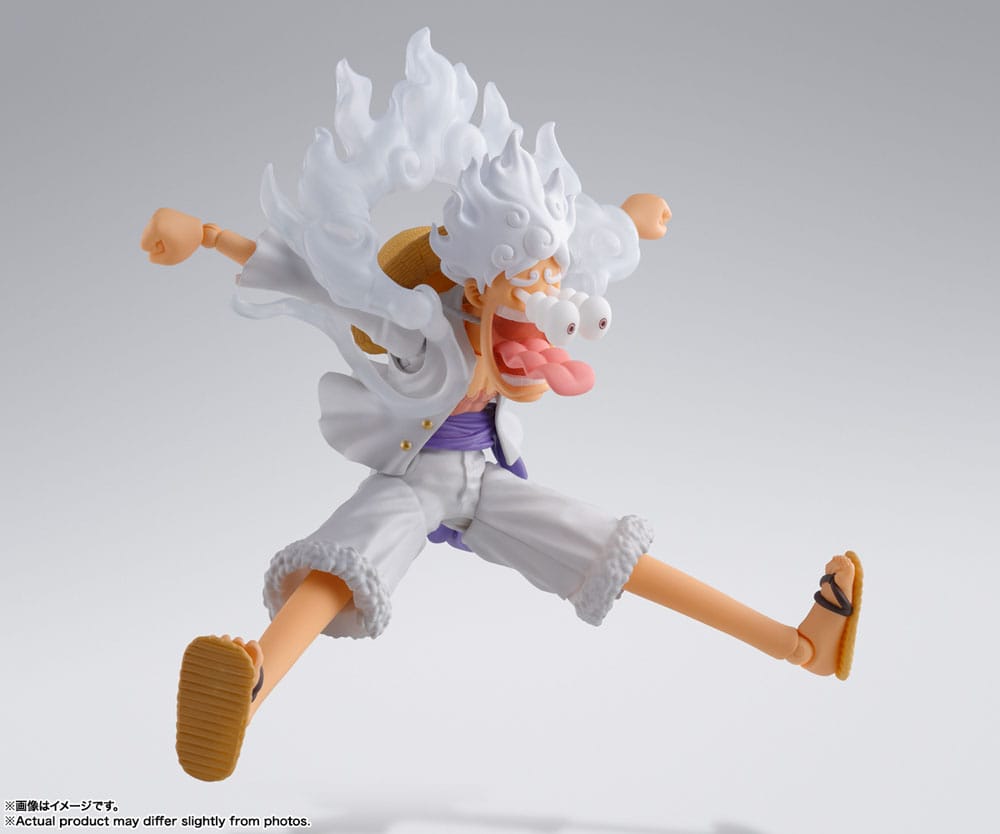 One Piece S.H. Figuarts Action Figure Monkey D. Luffy Gear 5 15 cm - Afbeelding 8
