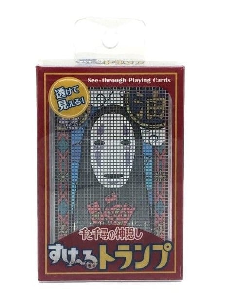 Spirited Away Transparent playing cards