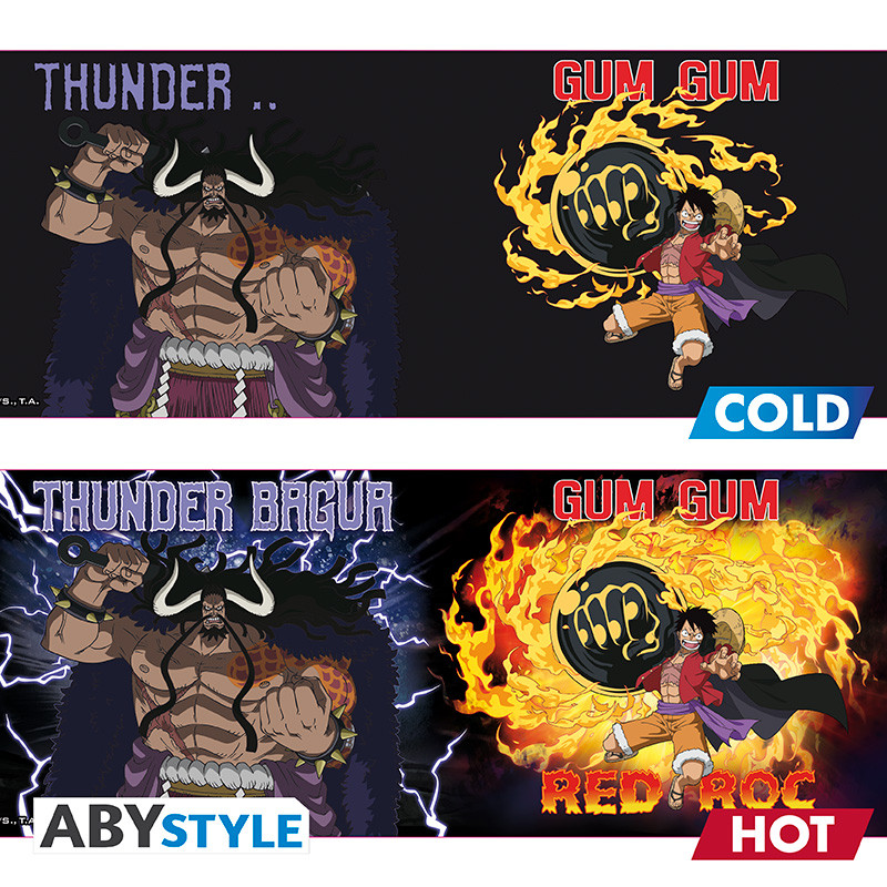 ONE PIECE Heat Change Mug Luffy vs Kaido - Afbeelding 3