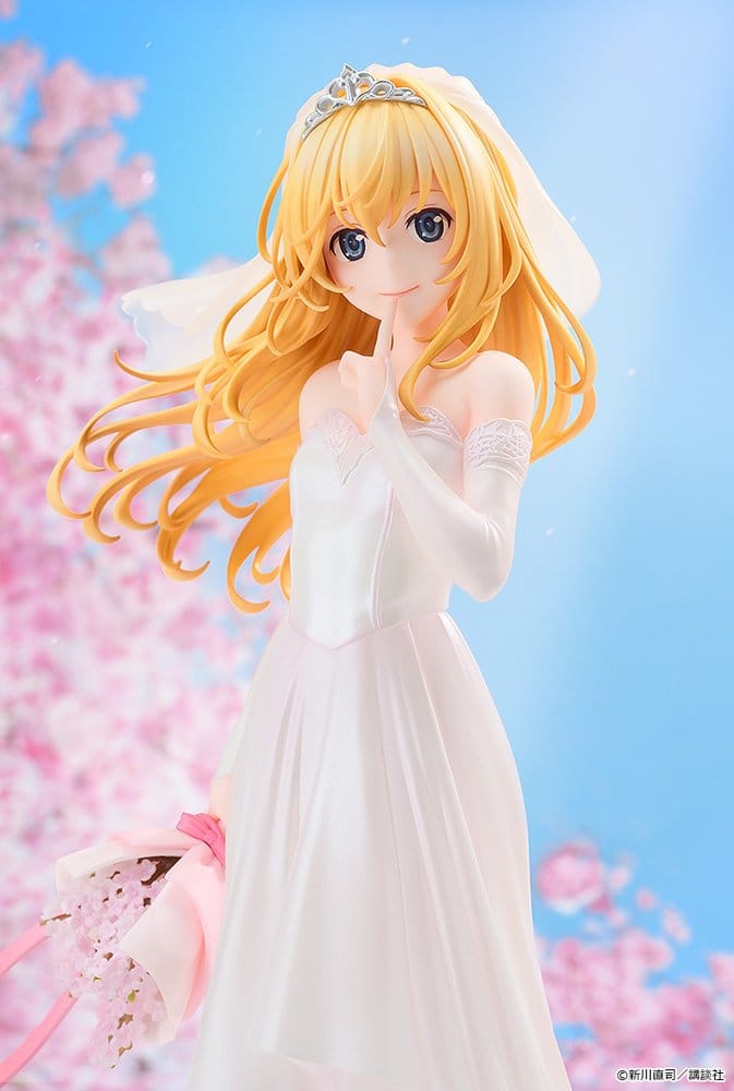 Your Lie in April G.S. Collection PVC Figure 1/7 Kaori Miyazono Wedding Dress Ver. 22 cm - Afbeelding 2