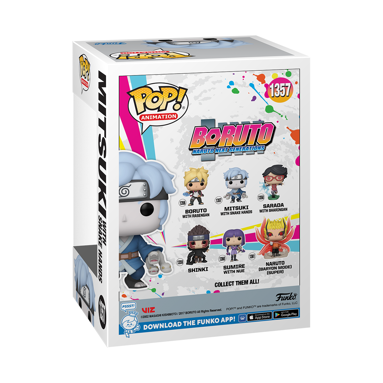 BORUTO - POP Animation N° 1357 - Mitsuki with Snake hands - Afbeelding 4