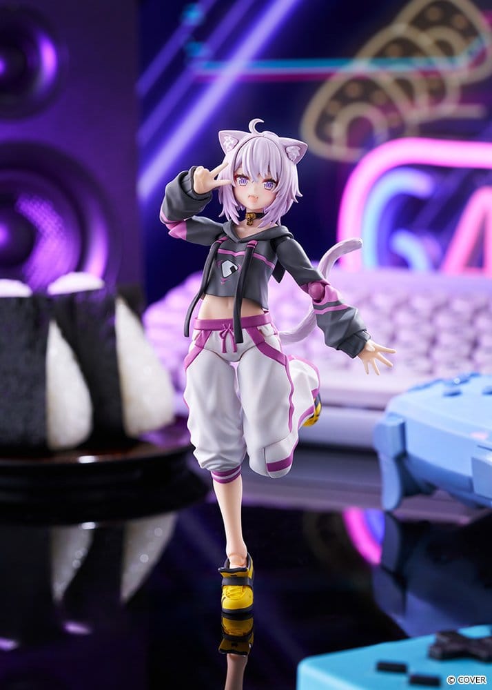 Hololive Production figma Action Figure Nekomata Okayu 14 cm - Afbeelding 2