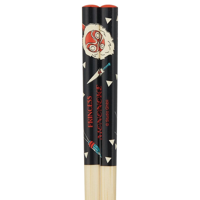 Princess Mononoke Bamboo Chopsticks San's Mask 21cm - Afbeelding 2