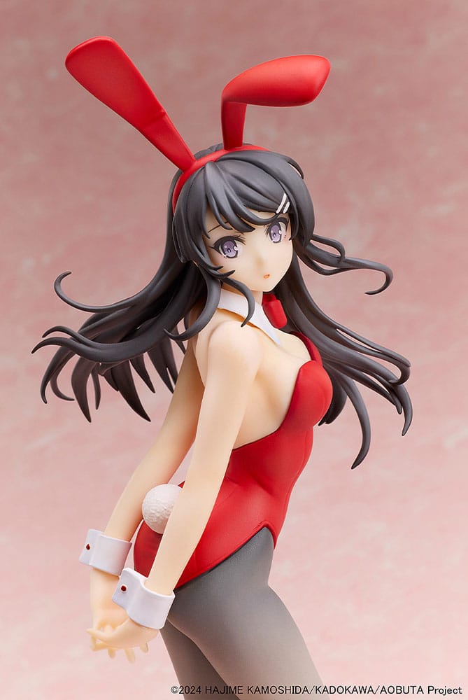 Rascal Does Not Dream of Bunny Girl Senpai Statue 1/7 Mai Sakurajima Red Bunny Girl Ver. 27 cm - Afbeelding 7