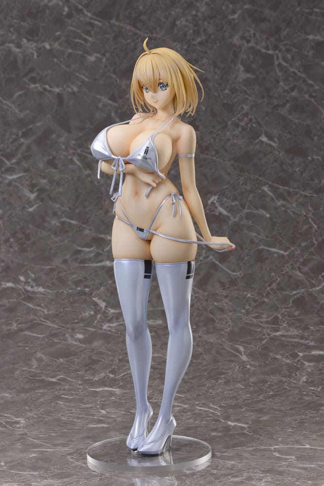 Bunny Suit Planning PVC Statue 1/4 Sophia F. Shirring: White Bikini Ver. 42 cm - Afbeelding 2