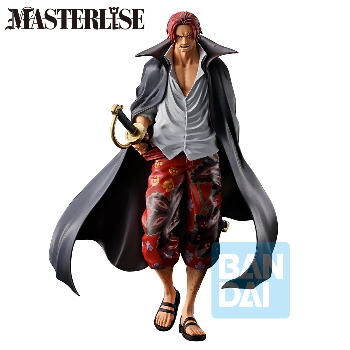 One Piece Ichibansho Masterlise Expiece PVC Figure Shanks (Red Hair Pirates) 21 cm