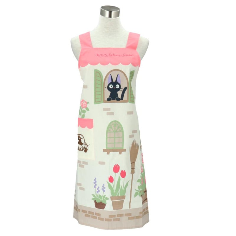 Kiki's Delivery Service Jiji by the window Apron 85x100 cm 85x100cm