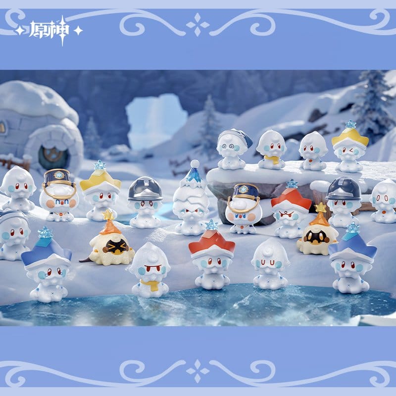 Genshin Impact PVC Mini Figures "Jack Frosts of Snezhnaya" Series 4-6 cm (Blind Box)