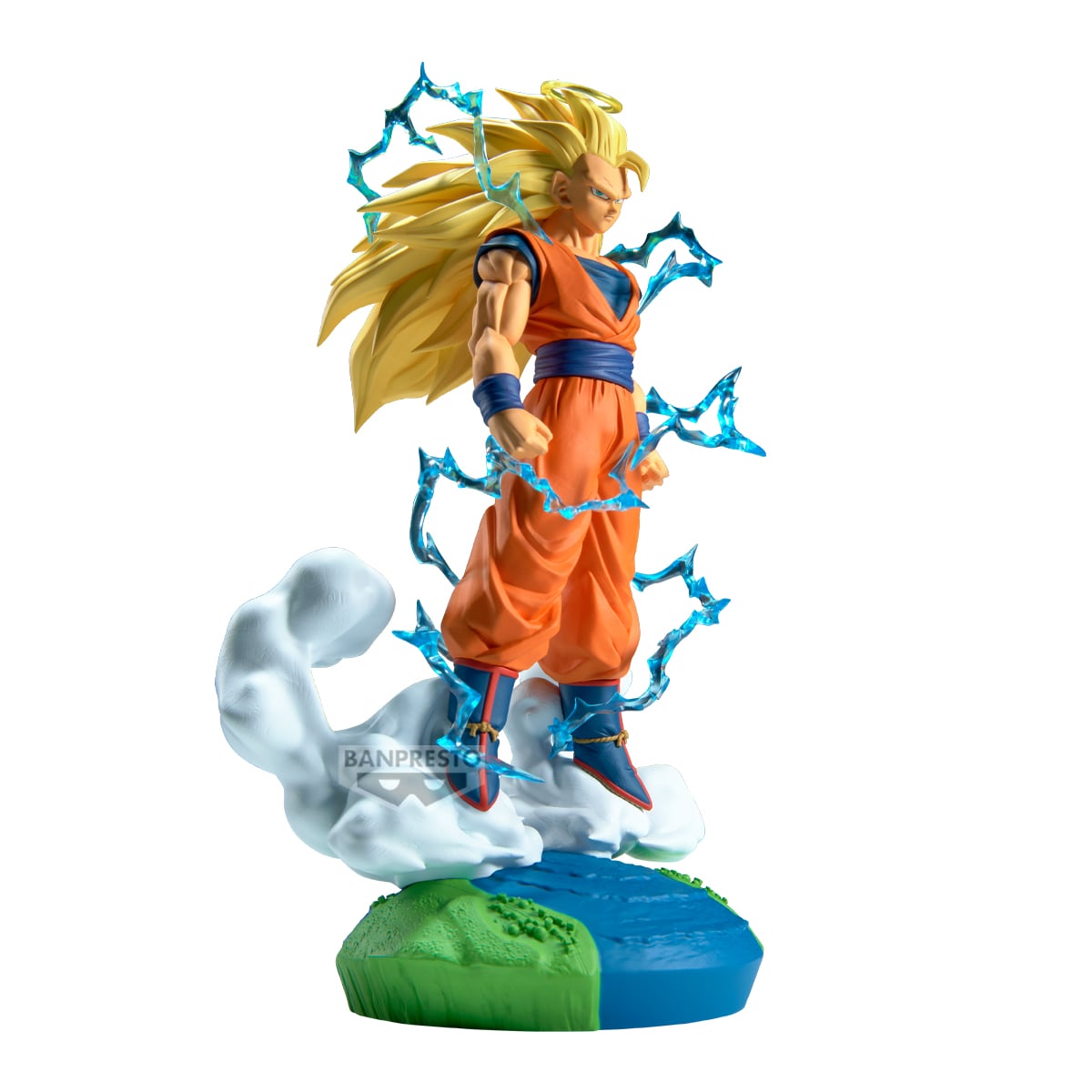 Dragon Ball Z History Box PVC Figure Super Saiyan 3 Son Goku 18 cm