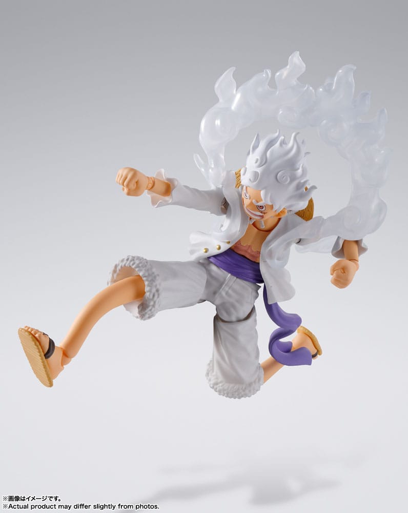 One Piece S.H. Figuarts Action Figure Monkey D. Luffy Gear 5 15 cm - Afbeelding 3