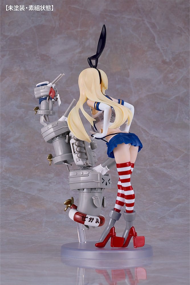 Kantai Collection -Kancolle- Plastic Model Kit Reincarnation Shimakaze 25 cm - Afbeelding 10