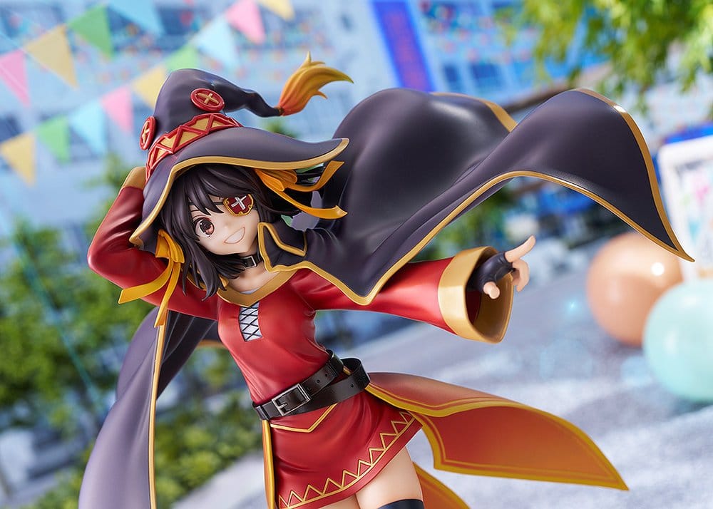 Konosuba x Haruhi Suzumiya PVC Figure 1/7 Haruhi Suzumiya Megumin Collaboration Ver. Illustration by Noizi Ito 25 cm - Afbeelding 18