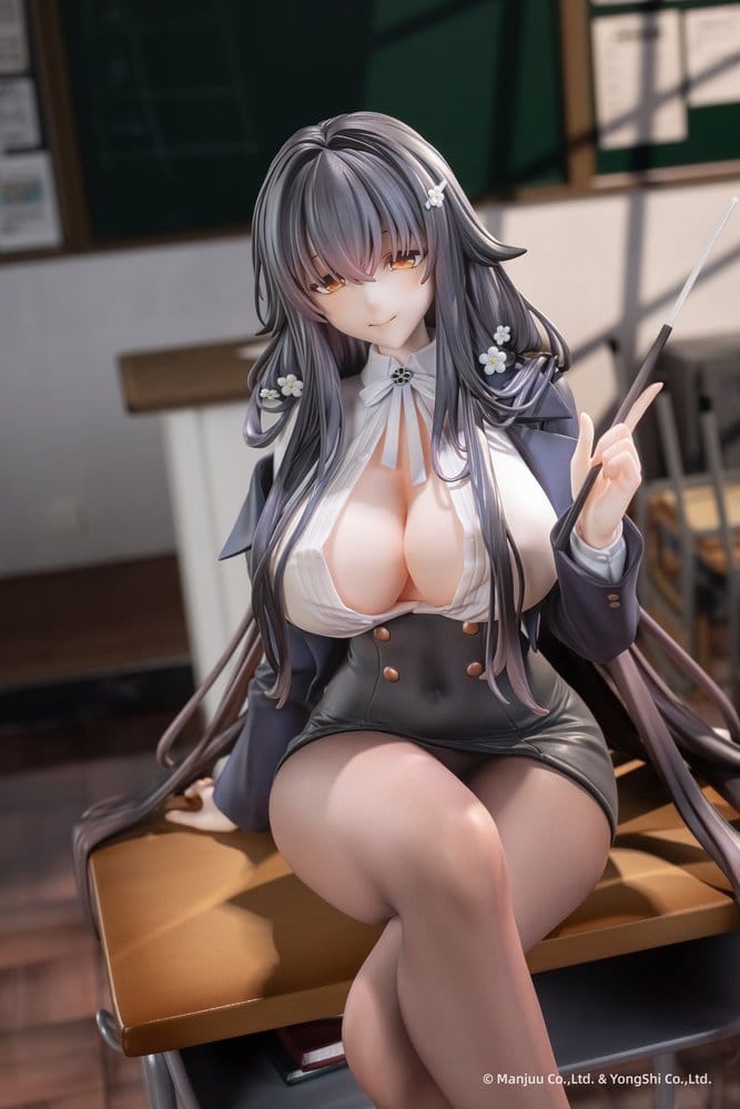 Azur Lane PVC Figure 1/6 Azuma Career Counseling for the Groom Ver. Deluxe Edition 27 cm - Afbeelding 8