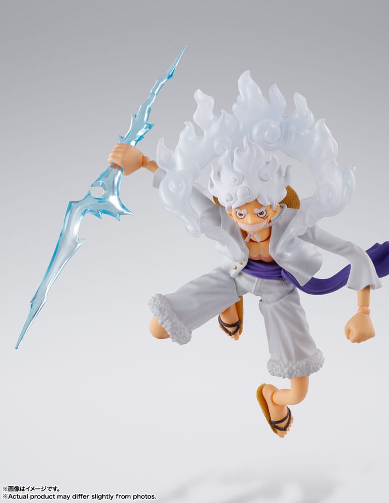 One Piece S.H. Figuarts Action Figure Monkey D. Luffy Gear 5 15 cm - Afbeelding 6