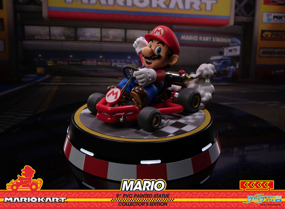 Mario Kart PVC Statue Mario Collector's Edition 22 cm - Afbeelding 22