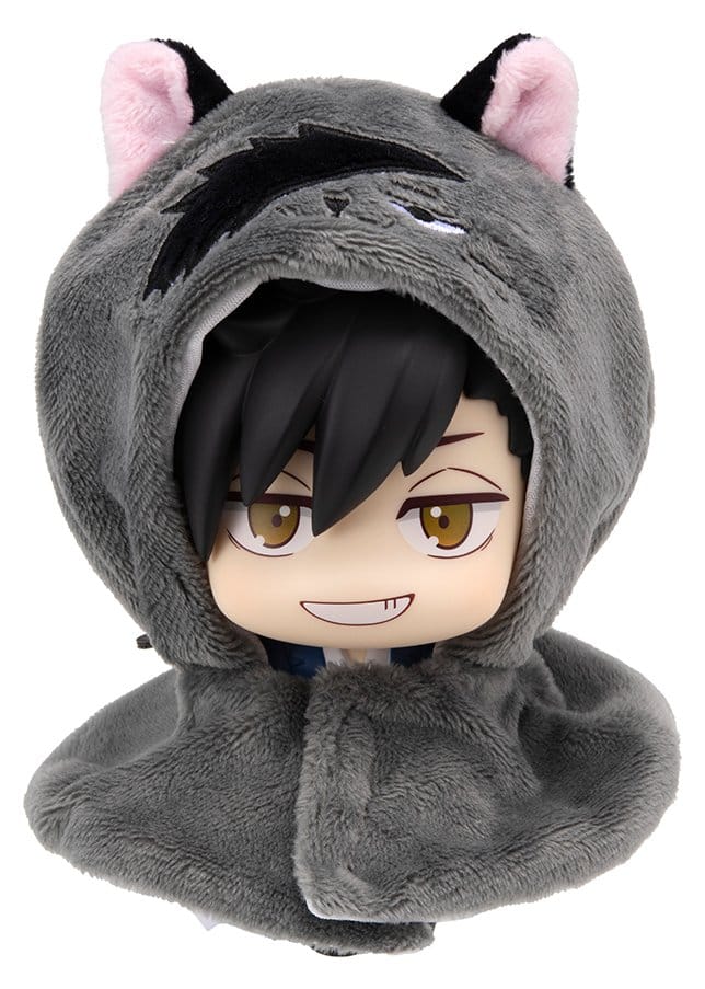 Haikyu!! Look Up Cape for PVC Figures Kuroo Cat (Repeat)