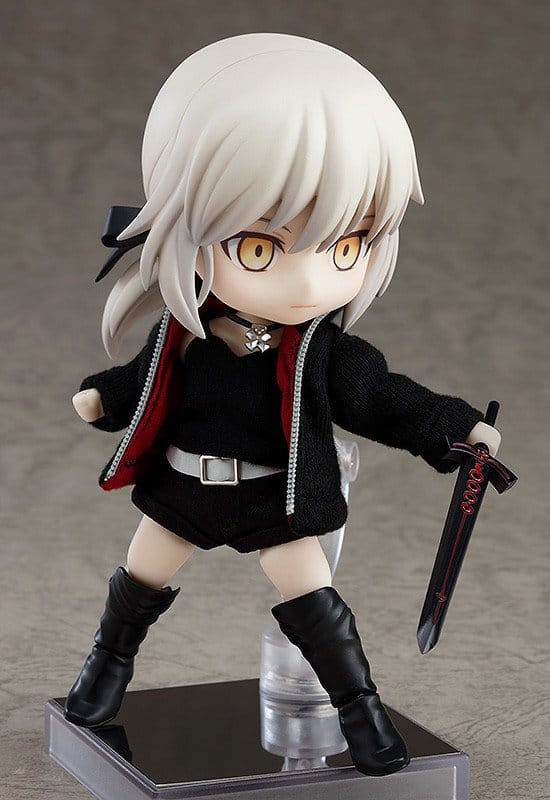 Fate/Grand Order Nendoroid Doll Action Figure Saber/Altria Pendragon (Alter) Shinjuku Ver. 14 cm - Afbeelding 3