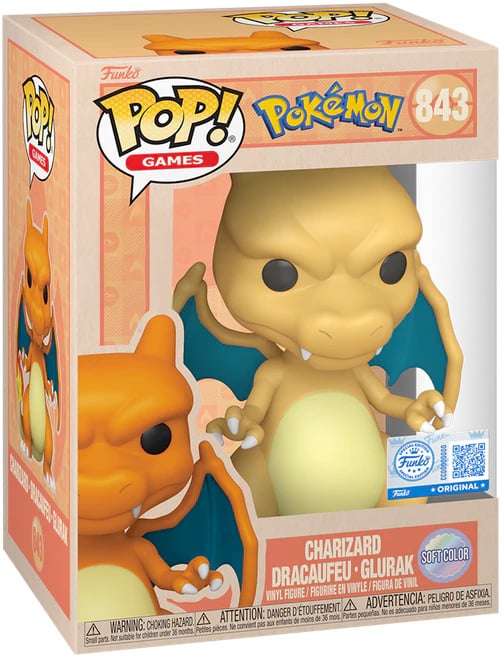 POKEMON - POP Games N° 843 - Charizard (Soft Color) - Afbeelding 2