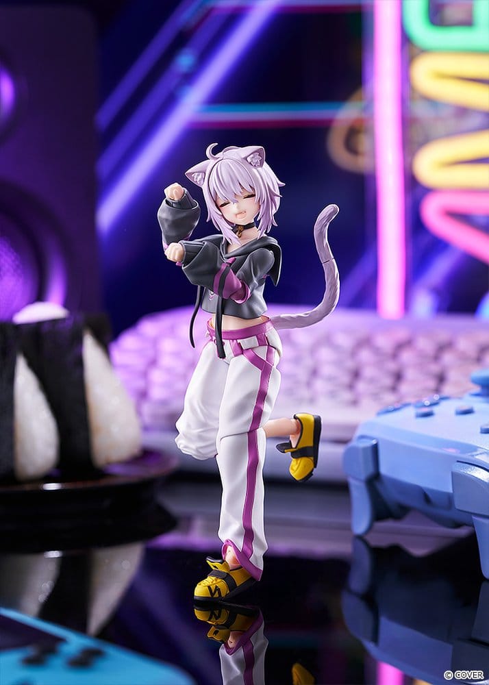 Hololive Production figma Action Figure Nekomata Okayu 14 cm - Afbeelding 3