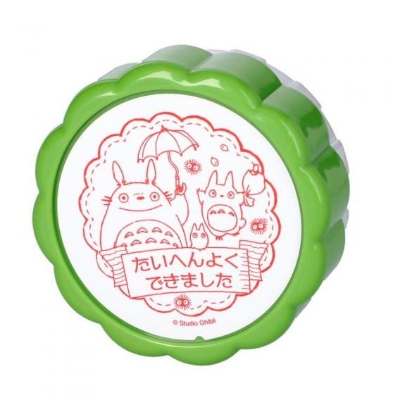 My Neighbor Totoro Totoro stamp Well Done ! 4.6cm