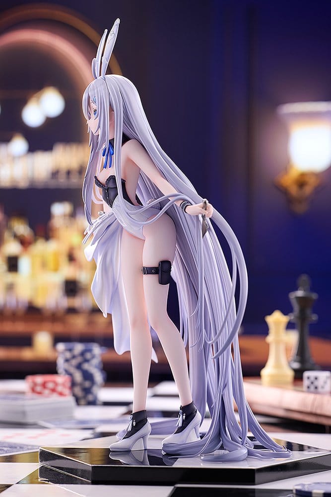 Playing Death Games to Put Food on the Table Wolf PVC Statue 1/7 Light Novel: Yuki Bunny Dress Ver. 25 cm - Afbeelding 6