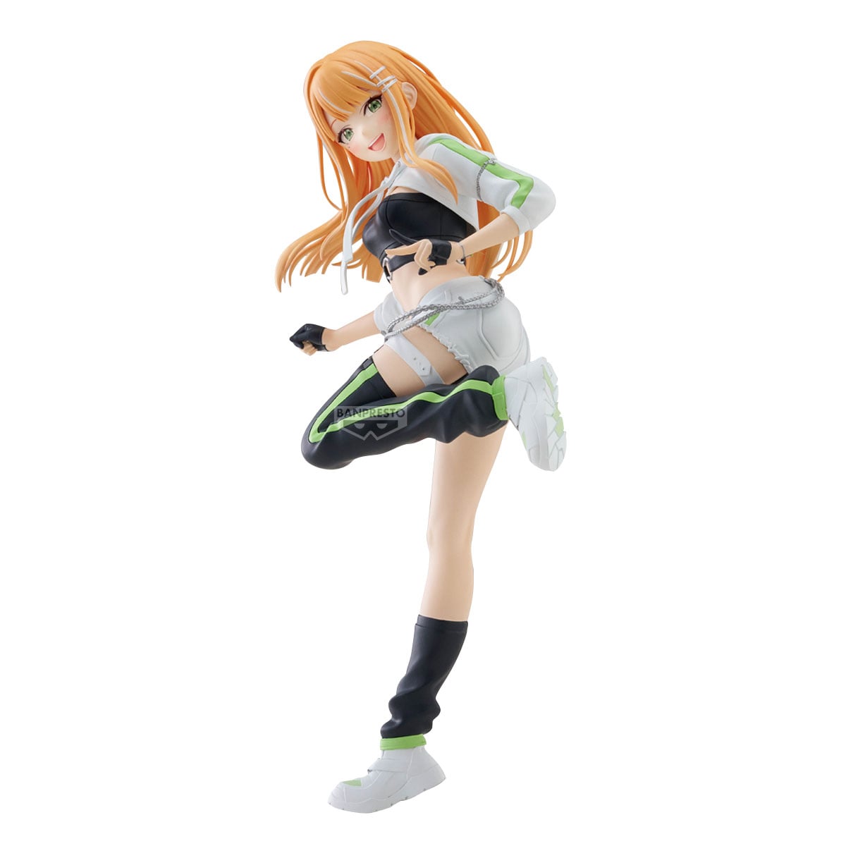The Idolm@ster Gakuen Espresto PVC Statue Sumika Shiun Accent green ver. 22 cm