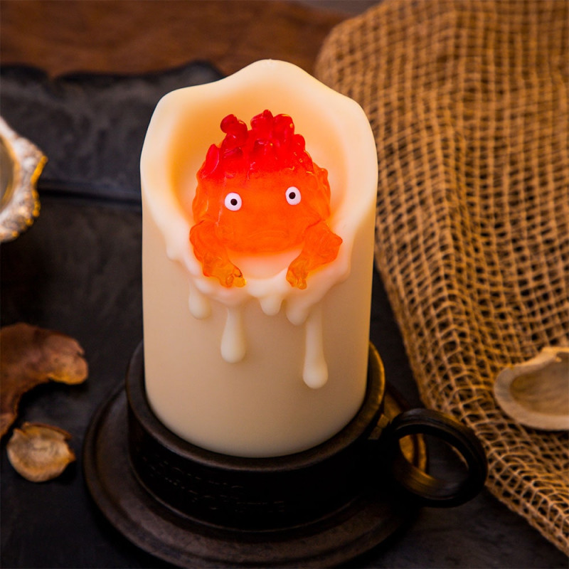 Howl's Moving Castle Light Illuminated Calcifer & candle 13 cm 12.5cm - Afbeelding 5