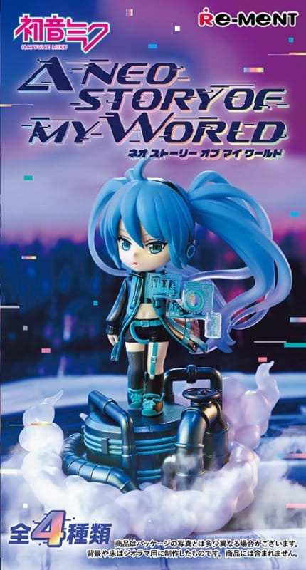 Hatsune Miku Mini Figures Neo Story 12 cm Blind Box Display (4) - Afbeelding 2