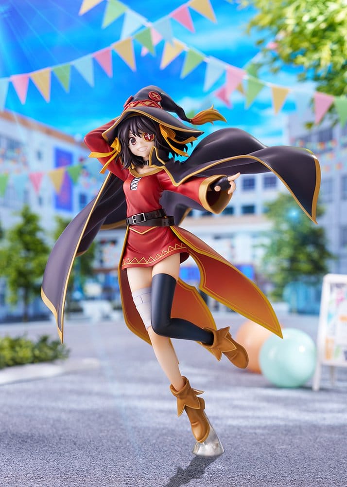 Konosuba x Haruhi Suzumiya PVC Figure 1/7 Haruhi Suzumiya Megumin Collaboration Ver. Illustration by Noizi Ito 25 cm - Afbeelding 13