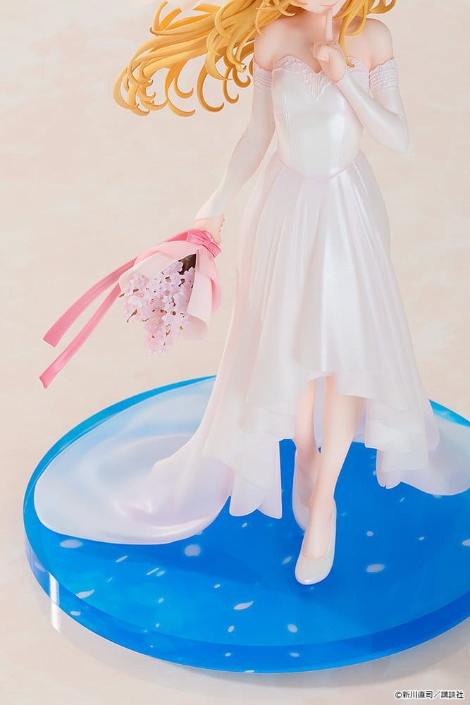 Your Lie in April G.S. Collection PVC Figure 1/7 Kaori Miyazono Wedding Dress Ver. 22 cm - Afbeelding 6