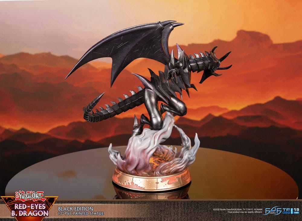 Yu-Gi-Oh! PVC Statue Red-Eyes B. Dragon Black Colour 33 cm - Afbeelding 17