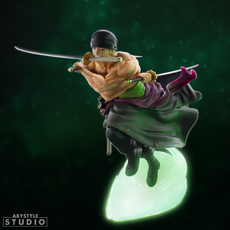 ONE PIECE Figurine Zoro Glow in the Dark - Afbeelding 2