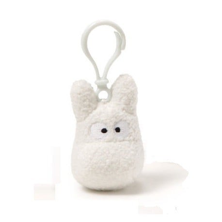 My Neighbor Totoro Plush Backpack Clip Totoro white 6 cm