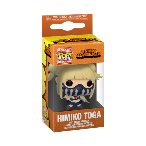 MY HERO ACADEMIA - Pocket Pop Keychains - Toga with Face Cover - Afbeelding 2