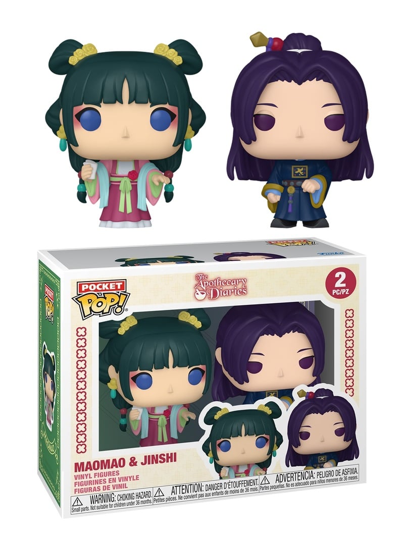 APOTHECARY DIARIES - Pocket POP 2 Pack - Maomao / Jinshi
