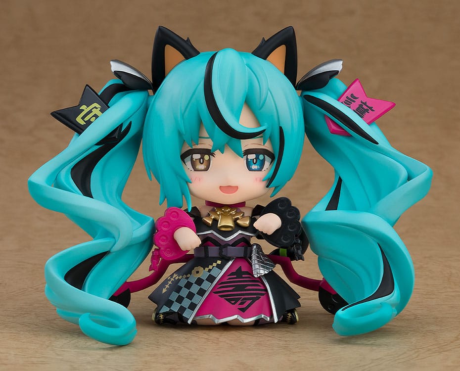 Character Vocal Series 01 Nendoroid Action Figure Hatsune Miku: Black Maneki Miku Ver. 10 cm - Afbeelding 4