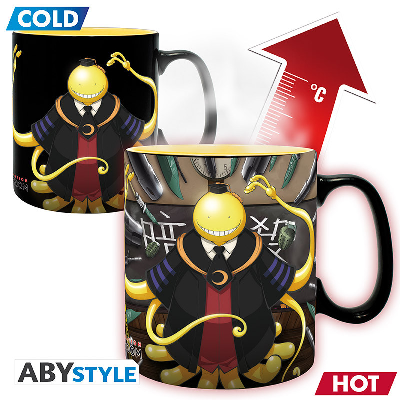 ASSASSINATION CLASSROOM Mug Heat Change Koro