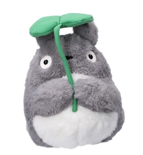 My Neighbor Totoro Nakayoshi Plush Big Totoro with leaf