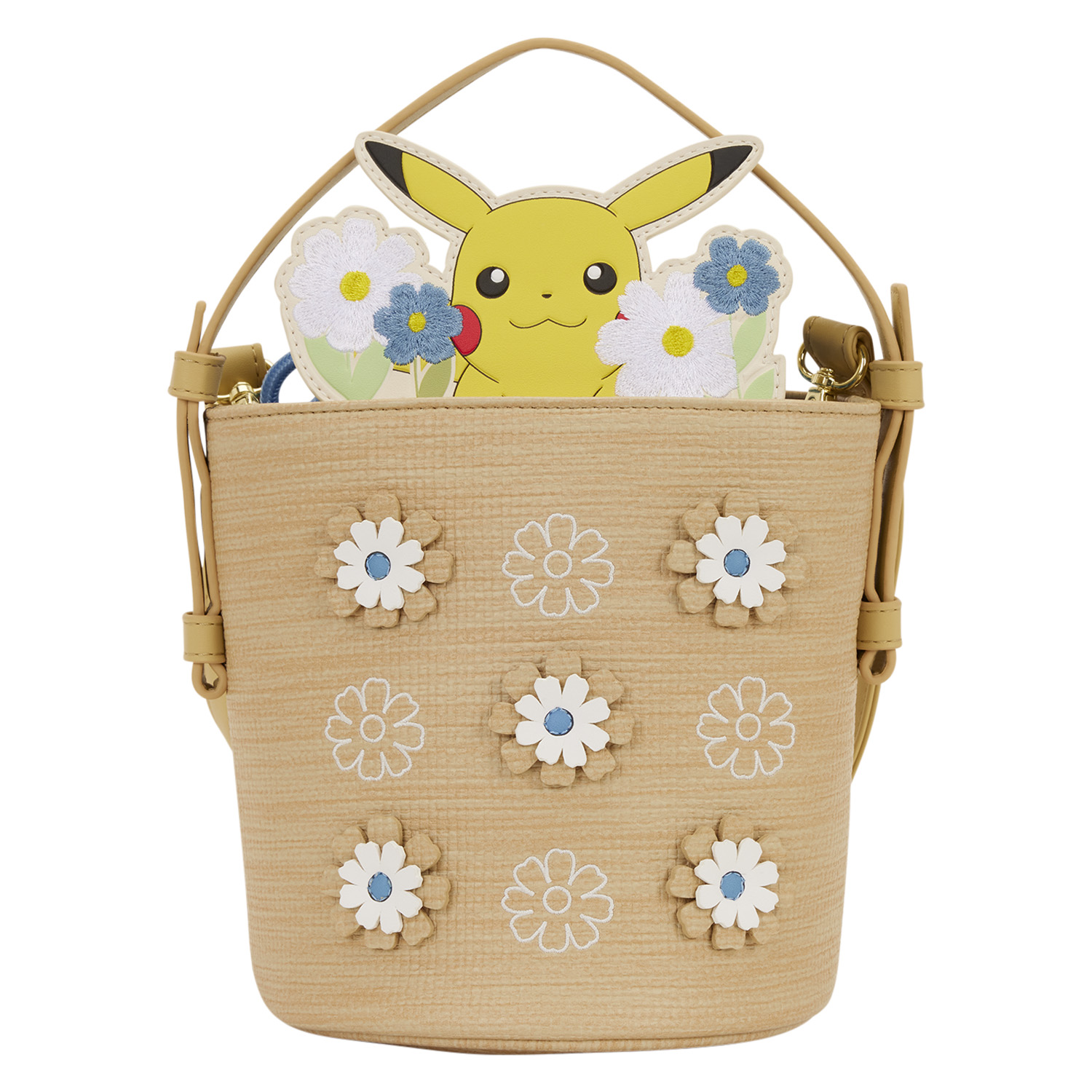 Pokémon Floral Pikachu Crossbody Bag