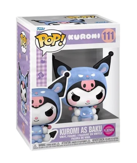 SANRIO - POP N° 111 - Kuromi Friend CSPLY (Flocked) - Afbeelding 2
