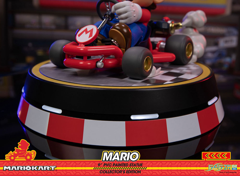 Mario Kart PVC Statue Mario Collector's Edition 22 cm - Afbeelding 26