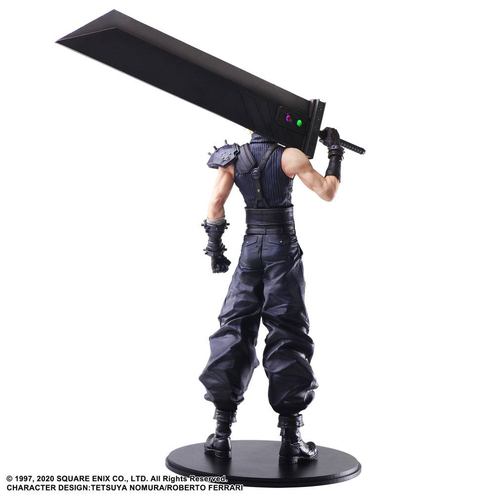 Final Fantasy VII Remake Static Arts Gallery Statue Cloud Strife 26 cm - Afbeelding 2