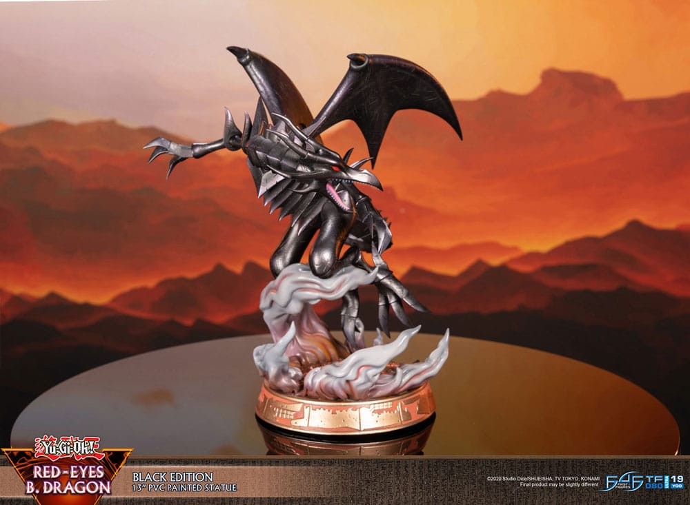 Yu-Gi-Oh! PVC Statue Red-Eyes B. Dragon Black Colour 33 cm - Afbeelding 15